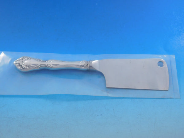 Chateau Rose by Alvin Sterling Silver Cheese Cleaver HHWS Custom Made 6 7/8"