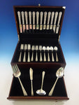 Radiant Rose by International Sterling Silver Flatware Service 12 Set 52 Pieces