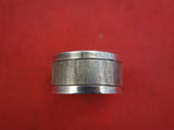 Mexican Mexico Sterling Silver Napkin Ring Brushed Round 3/4" x 1 1/2" 0.43ozt