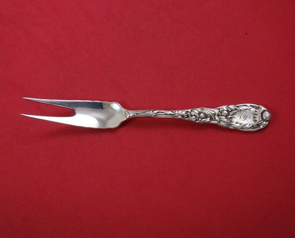 Chrysanthemum by Tiffany and Co Sterling Silver Strawberry Fork 2-Tine 5"