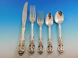 La Scala by Gorham Sterling Silver Flatware Service for 12 Set 60 pieces