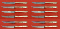 Madeira by Towle Sterling Silver Steak Knife Custom Set 12 pcs 8 1/2"