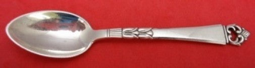 Danish Crown by Frigast Sterling Silver Demitasse Spoon 4 1/8" Heirloom