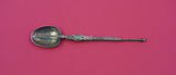 English Estate Sterling Silver Coffee Spoon vermeil London 1952 4 5/8"