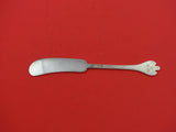 Foxhead by James Robinson English Sterling Silver Butter Spreader FH 5 7/8"