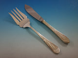 Betsy Patterson Engraved by Stieff Sterling Silver Flatware Set Service 67 pcs