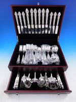 Moselle by International Silverplate Flatware Set Service 77 pieces Grapes