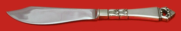 Danish Crown by Frigast Sterling Silver Fish Knife Individual HHWS Custom 8 1/4"