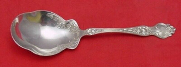 Violet by Wallace Sterling Silver Berry Spoon 7 3/4" Serving Heirloom Silverware