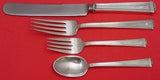 Pantheon by International Sterling Silver Dinner Size Place Setting 4-Piece