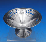 Sweetser Co Sterling Silver Candy Dish Pierced BC w/ Pedestal Base #971 (#8800)