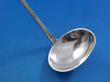 Lap Over Edge Acid Etched Tiffany Sterling Sauce Ladle Lily of the Valley 7"