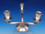 Fisher Sterling Silver Candlestick Pair #C36 Three-Light 6" x 8 1/2" (#8074)