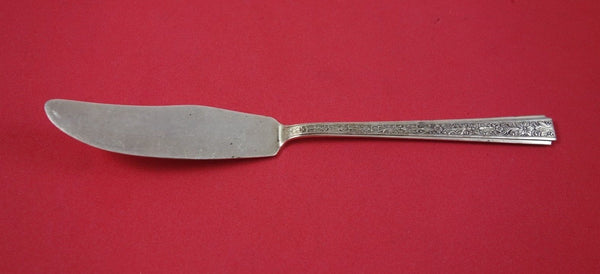 Chased Classic by Lunt Sterling Silver Master Butter Flat Handle 7 1/8"