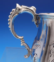 English Victorian Sterling Silver Baby Cup Repousse Flowers Birmingham (#7933)