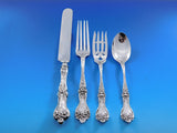 Majestic by Alvin Sterling Silver Flatware Set for 12 Service 77 pcs Multi motif