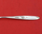 Rose Solitaire by Towle Sterling Silver Serving Spoon Pierced Fancy Orig 8 5/8"