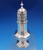 William Hutton and Sons English Estate Sterling Silver Muffineer 7 1/4" (#8431)