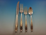 Stradivari by Wallace Sterling Silver Flatware Set For 12 Service 75 Pieces