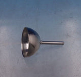 Sterling Silver on Silverplate Perfume Funnel 1 1/4" (#7047) Heirloom