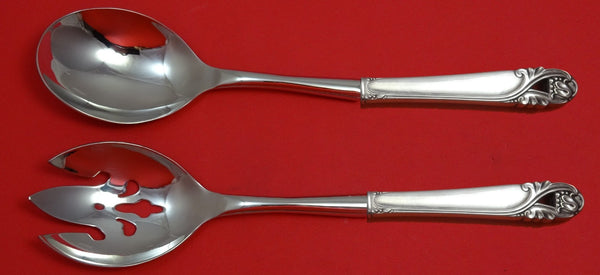 Spring Glory by International Sterling Silver Salad Serving Set HH WS Custom 11"