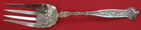Dresden by Whiting Sterling Silver Salad Serving Fork 8 7/8" Silverware
