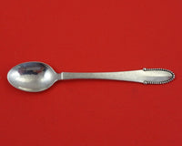 Beaded by Georg Jensen Sterling Silver Coffee Spoon #034 3-Tower 4 1/2" Heirloom