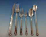 Castle Rose by Royal Crest Sterling Silver Grille Flatware Set 8 Service 48 Pcs