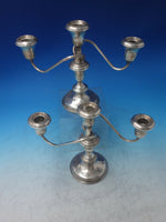 Deerfield aka Beacon Hill by International Sterling Silver Candelabra Pair #6198