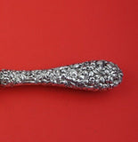 Rose by Stieff Sterling Silver Roast Carving Hone Hollow Handle 13 1/2"