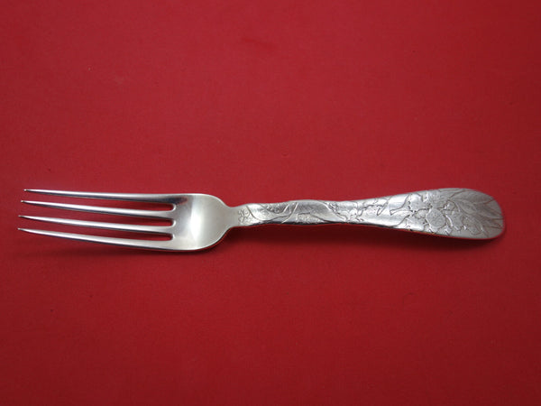 Lap Over Acid Etched by Tiffany & Co. Sterling Dinner Fork w/Mountain Ash 8"
