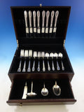 Trousseau by International Sterling Silver Flatware Set 8 Service 36 Pcs Dinner