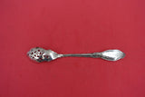 Mille Fleurs by International Sterling Olive Spoon pierced original 5 7/8"