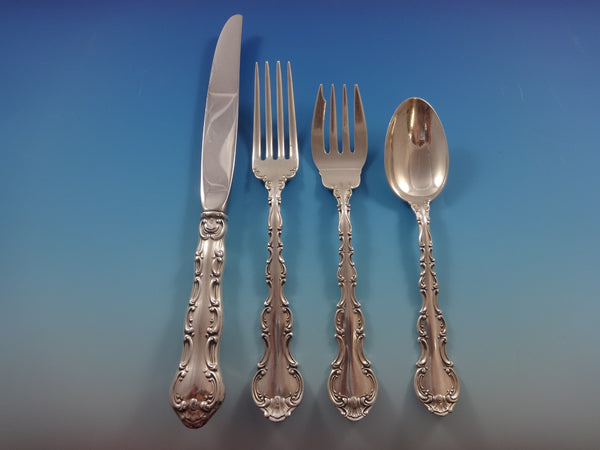 Strasbourg by Gorham Sterling Silver Flatware Set For 6 Service 27 Pieces
