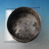 India Sterling Silver Tea Caddy with Gold Plated Top c.1950 7.6 ozt. (#5465)