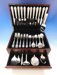 La Regence by Carrs UK Sterling Silver Flatware Set 12 Service 67 pieces Dinner