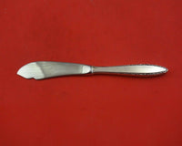 Lace Point by Lunt Sterling Silver Master Butter Hollow Handle 6 7/8" Heirloom