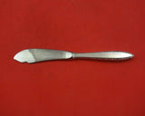 Lace Point by Lunt Sterling Silver Master Butter Hollow Handle 6 7/8" Heirloom
