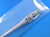 Silver Iris By International Sterling Silver Infant Feeding Spoon 5 3/4" Custom