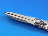Lap Over Edge Acid Etched Tiffany Sterling Grape Shears GW Grapes Vines 7 3/4"