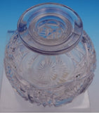 Gorham Sterling Silver Cut Crystal Glass Perfume Bottle D1668 Floral (#9145)