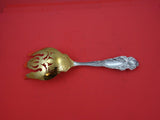 Love Disarmed by Reed and Barton Sterling Salad Serving Fork old GW 3-tine 11"