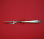 Prelude by International Sterling Silver Steak Carving Fork HH WS 8 3/4"