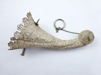 Handmade Sterling Filigree Tussie Mussie Posey Posy Holder (#J1230)