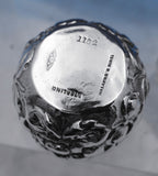 Flora by Shiebler Sterling Silver Salt Pepper Shakers 2pc #1182 2.3ozt. (#8844)