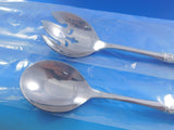 Strasbourg by Gorham Sterling Silver Salad Serving Set Pierced Custom 10 7/8"