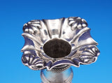 English Georgian Sterling Silver Candlestick Pair 9 1/4" 35.4 ozt. TW (#8975)