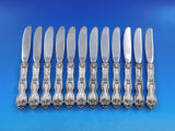 La Reine by Wallace Sterling Silver Butter Spreader HH Modern Set 12 pcs 6 3/8"