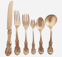 Burgundy by Reed & Barton Sterling Silver Flatware Set Service 77 Pieces