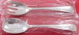 Old Italian by Buccellati Italian Sterling Silver Salad Serving Set AS 10" New
